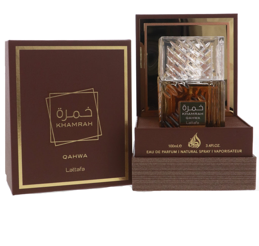Khamrah Qahwa for Unisex Eau De Parfum Spray, 3.4 Ounce